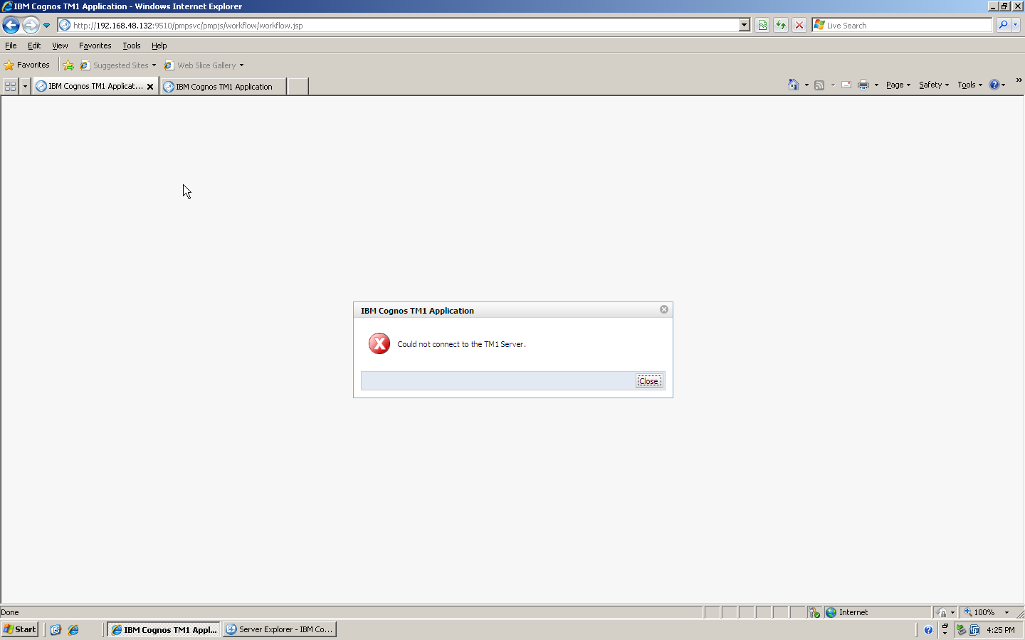 IBM Cognos Business Intelligence 10.1 & IBM Cognos TM 10.1 Demo VMWare-2012-05-18-16-25-08.png