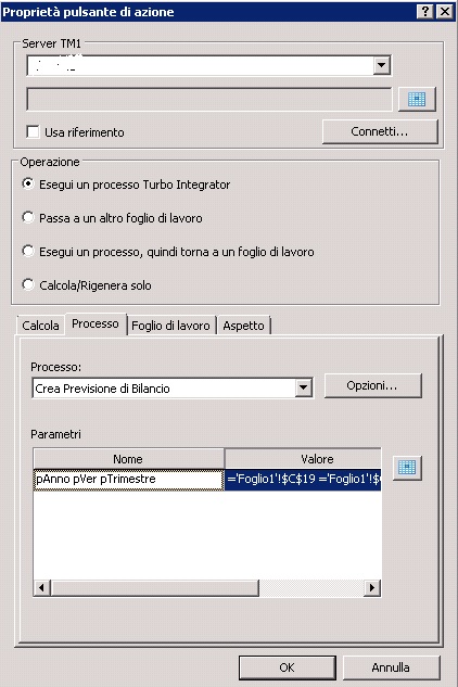 I have found this process setup. Obviously the process doesn't work