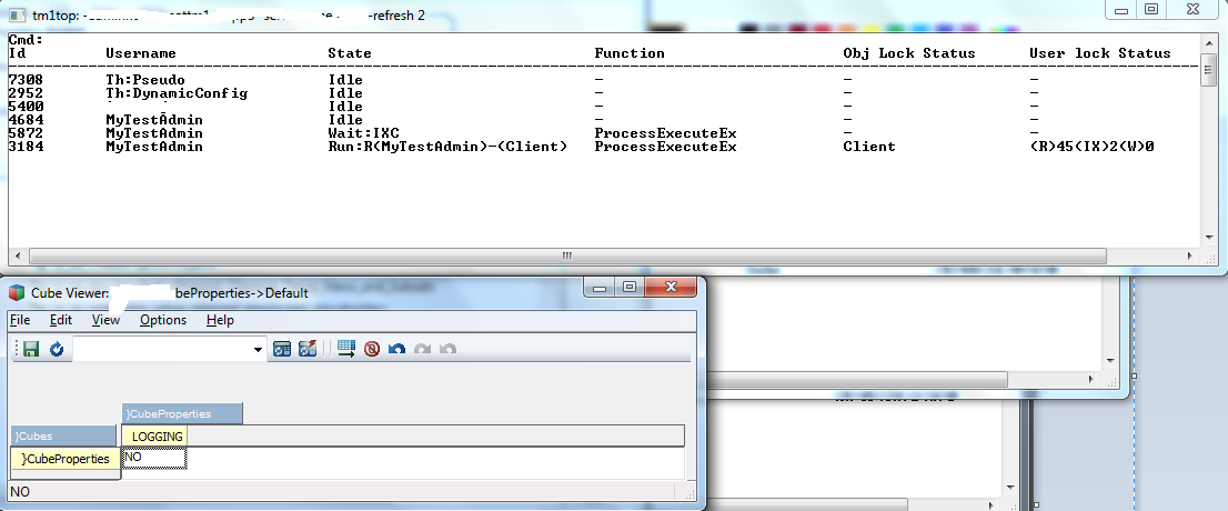 Logging for }CubeProperties is turned off again