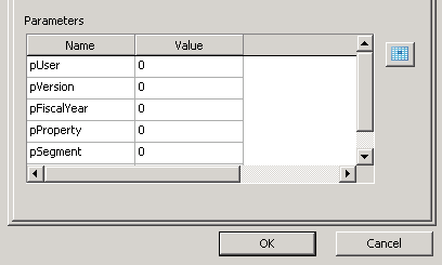 normal xls parameter