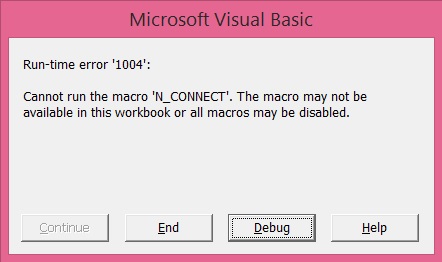 Error pops up when I try opening Excel ActiveForm through .VBS Script