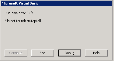 VB script error