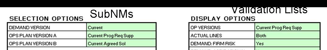 screenshot of user options